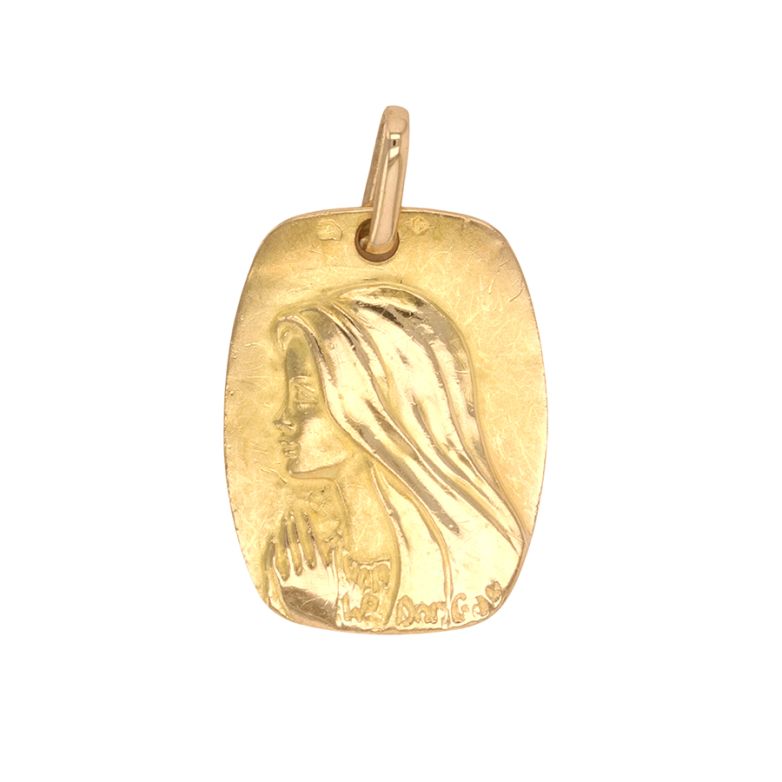 Médaille Vierge Marie or jaune 2.78g Comme neuf -  reconditionné disponible sur Gemme Les Bijoux